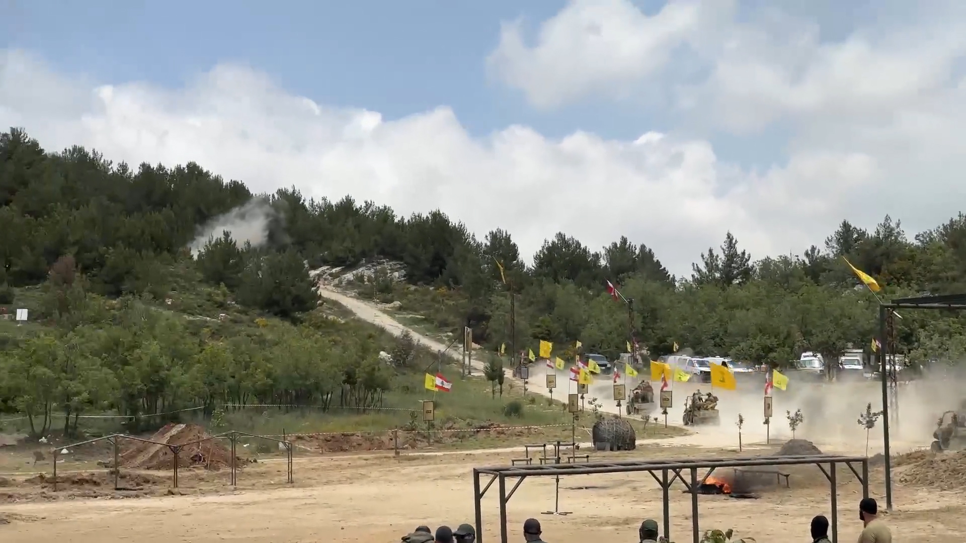 مناورة حزب الله في معسكر الجبور (23)